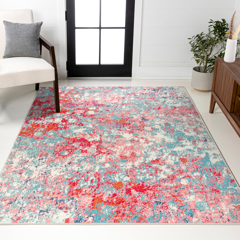 Inspired contemporary Pop Modern Abstract Area Rug