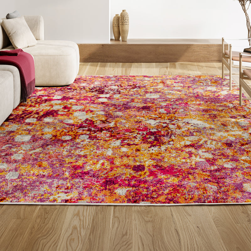 Inspired contemporary Pop Modern Abstract Area Rug