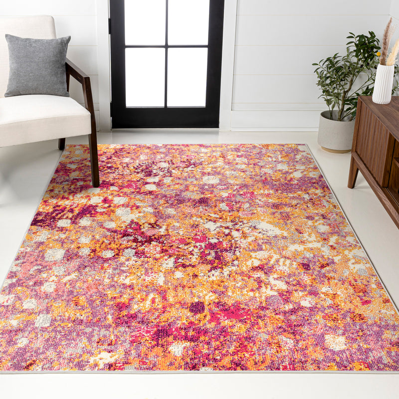 Inspired contemporary Pop Modern Abstract Area Rug