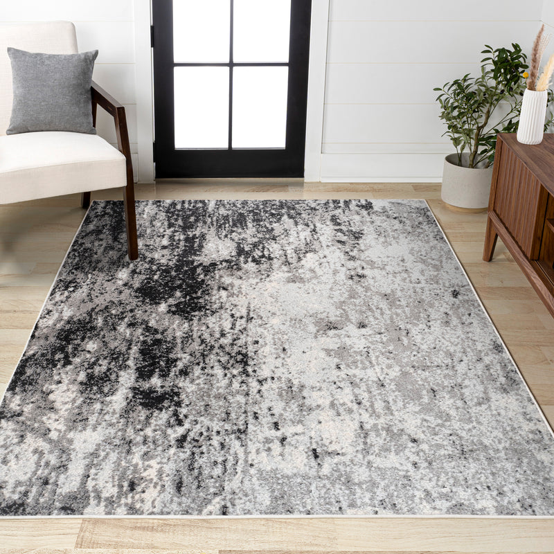 Storm Modern Abstract Area Rug