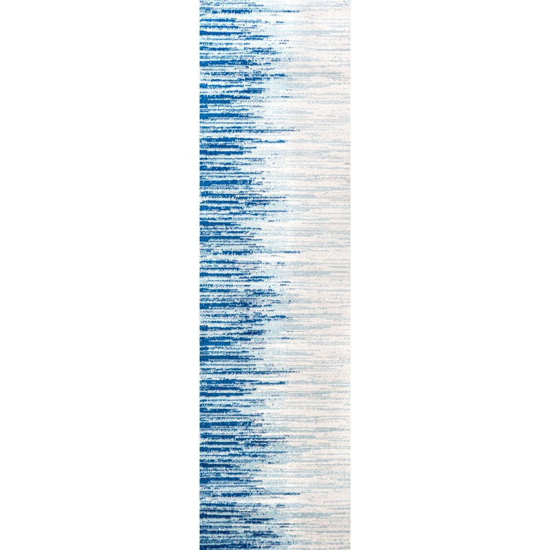 Linear Modern Half-stripe Area Rug