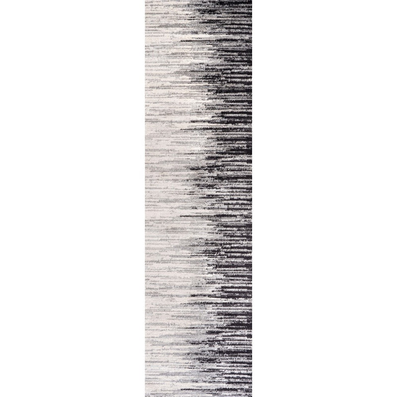 Linear Modern Half-stripe Area Rug