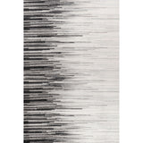 Linear Modern Half-stripe Area Rug