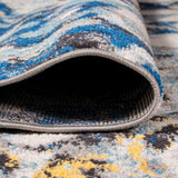 Pebble Marbled Abstract Area Rug