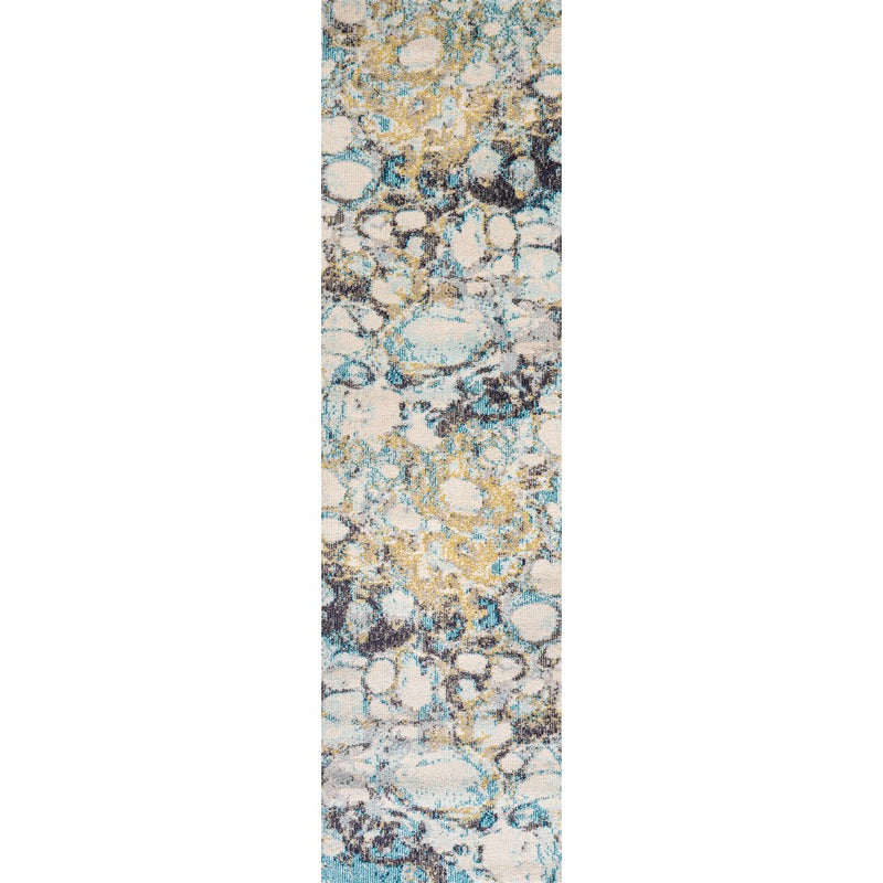 Pebble Marbled Abstract Area Rug