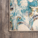 Pebble Marbled Abstract Area Rug