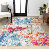 Sunset Modern Abstract Area Rug