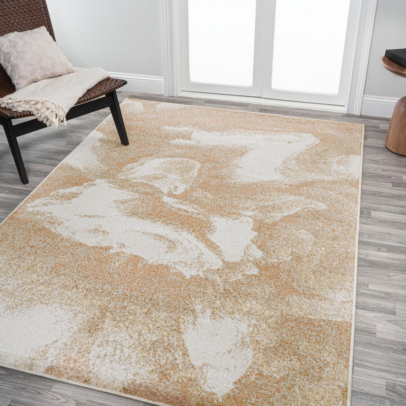 Petalo Abstract Two-tone Modern Area Rug
