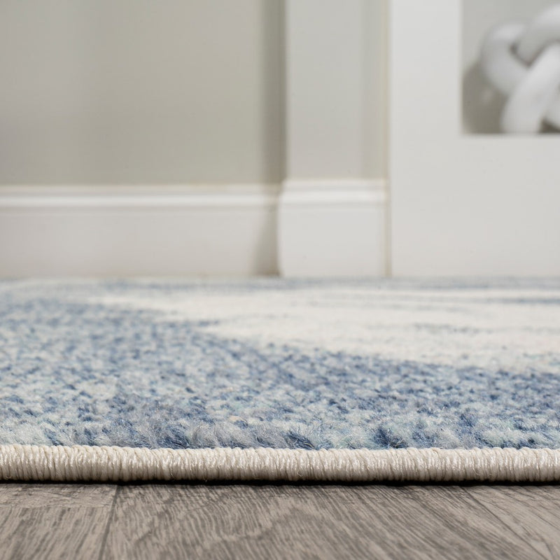 Petalo Abstract Two-tone Modern Area Rug