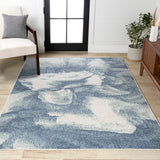 Petalo Abstract Two-tone Modern Area Rug