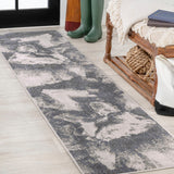 Petalo Abstract Two-tone Modern Area Rug