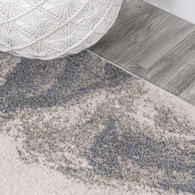 Petalo Abstract Two-tone Modern Area Rug