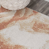 Petalo Abstract Two-tone Modern Area Rug