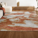 Petalo Abstract Two-tone Modern Area Rug