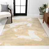 Petalo Abstract Two-tone Modern Area Rug