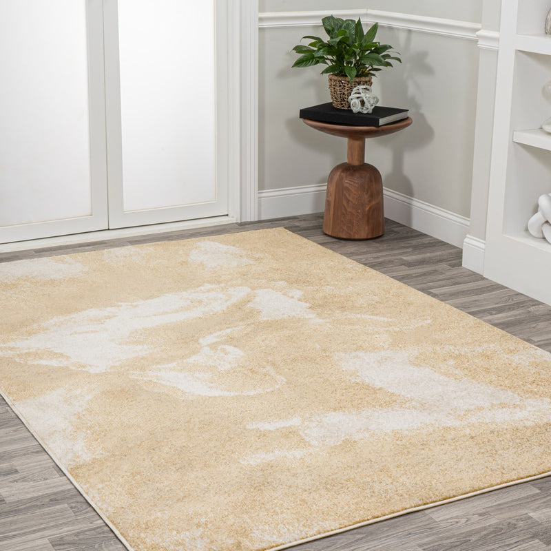 Petalo Abstract Two-tone Modern Area Rug