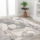Marmo Abstract Marbled Modern Area Rug