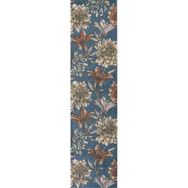 Giglio Modern Botanical Flower Area Rug