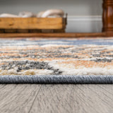 Giglio Modern Botanical Flower Area Rug