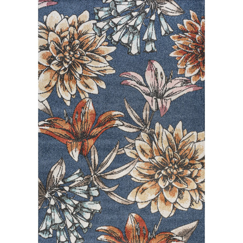 Giglio Modern Botanical Flower Area Rug