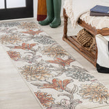 Giglio Modern Botanical Flower Area Rug