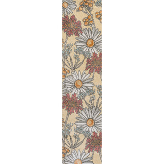 Dizi Modern Botanical Wildflower  Area Rug