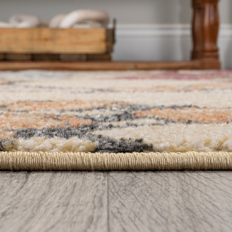 Dizi Modern Botanical Wildflower  Area Rug