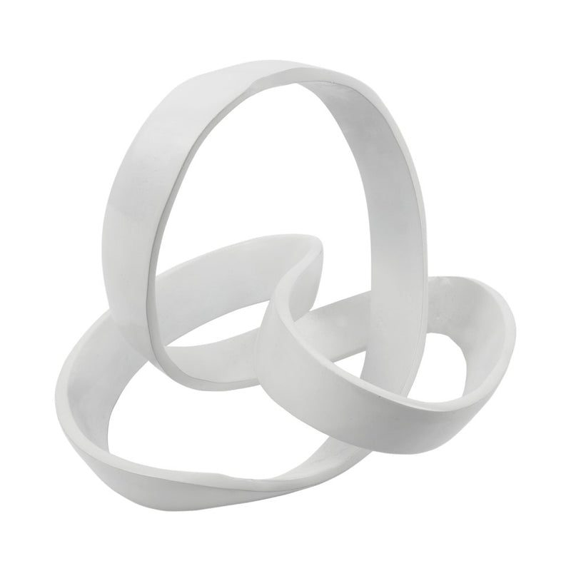 Chamberlain 7" Aluminum Abstract Knot Decorative Sculpture