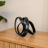 Chamberlain 7" Aluminum Abstract Knot Decorative Sculpture