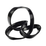 Chamberlain 7" Aluminum Abstract Knot Decorative Sculpture