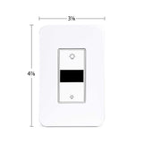 Smart Lighting LED Display Dimmer Switch - WiFi Remote App Control; Compatible with Alexa and Google Home Assistant - JONATHAN Y