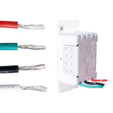 Smart Lighting Touch/Slide Dimmer Switch - WiFi Remote App Control; Compatible with Alexa and Google Home Assistant - JONATHAN Y