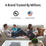 Smart Lighting Touch/Slide Dimmer Switch - WiFi Remote App Control; Compatible with Alexa and Google Home Assistant - JONATHAN Y