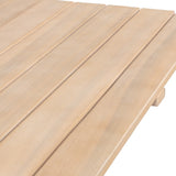Javea Modern Coastal 3-Piece Acacia Wood Outdoor Folding Bistro Set - JONATHAN Y