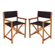 Charcoal/Teak Brown (Set of 2)