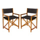 Charcoal/Teak Brown (Set of 2)