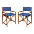 Blue/Teak Brown (Set of 2)