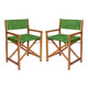 Green/Teak Brown (Set of 2)