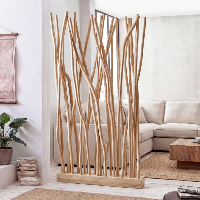 tranquil-39w-x-68h-coastal-bohemian-handcrafted-teak-branch-single-panel-room-divider