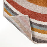 Flow Abstract Swirl Area Rug