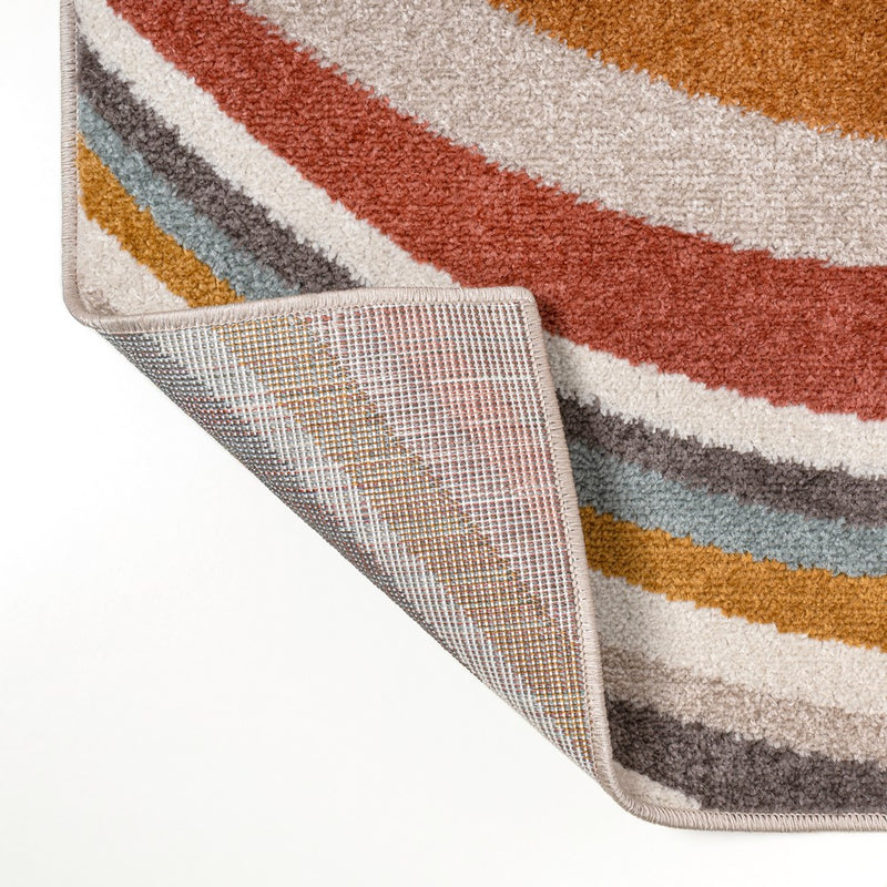 Flow Abstract Swirl Area Rug