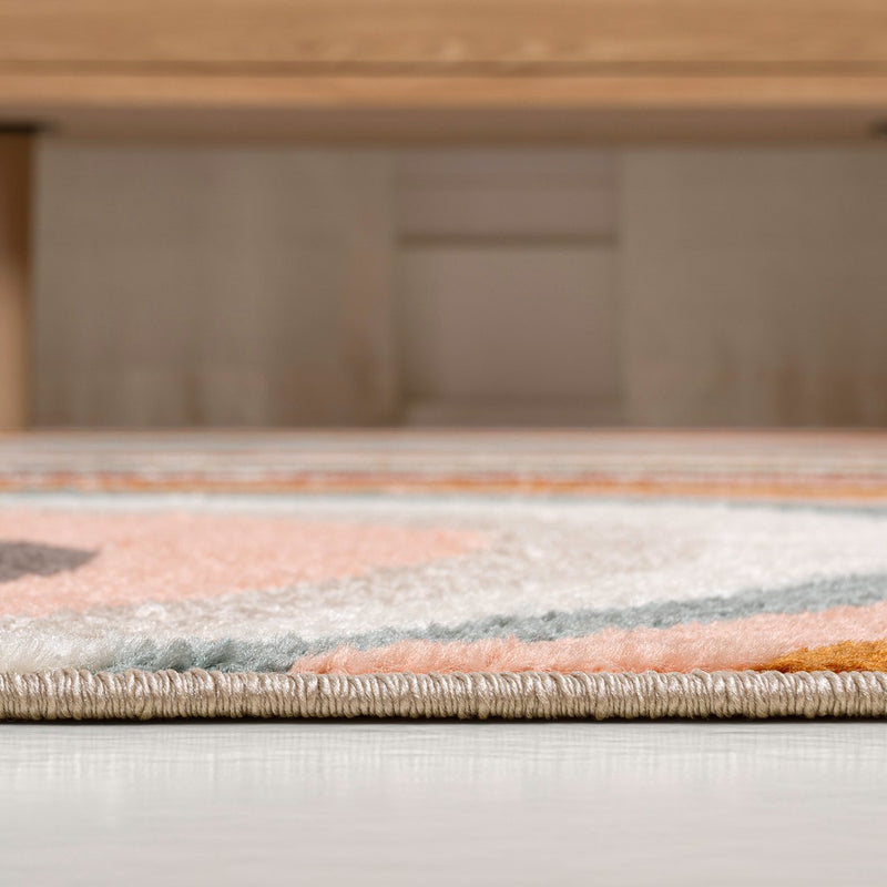 Flow Abstract Swirl Area Rug