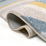 Flow Abstract Swirl Area Rug