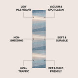 Prism Geometric Striped Area Rug