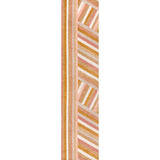 Retro Rainbow Contemporary Stripe Area Rug