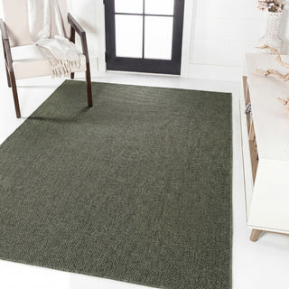 Solana Boho Easy Jute Rustic Solid Color Area Rug