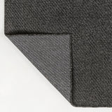 Solana Boho Easy Jute Rustic Solid Color Area Rug - Dark Gray