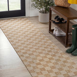 Mason Easy Jute Geometric Boho Checker Weave Area Rug