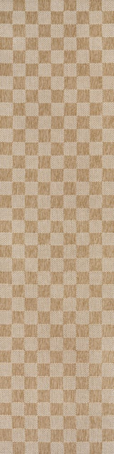 Mason Easy Jute Geometric Boho Checker Weave Area Rug
