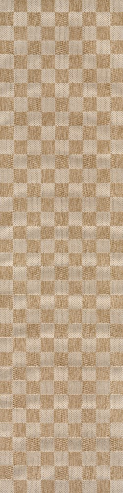 Mason Easy Jute Geometric Boho Checker Weave Area Rug